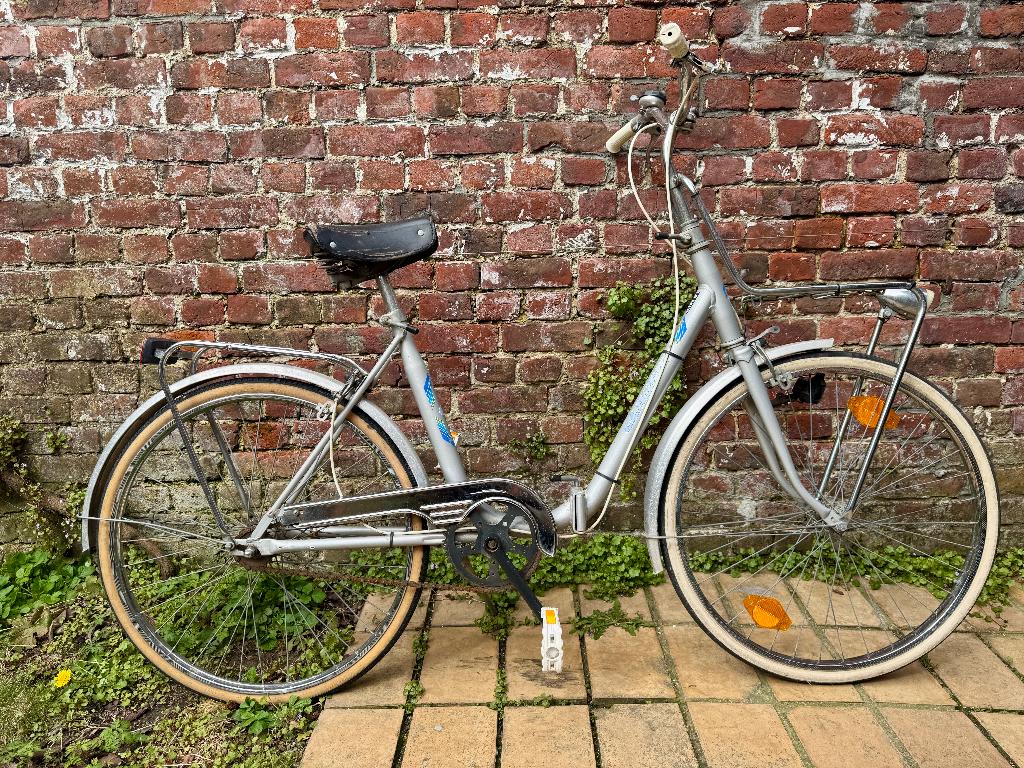 vouwfiets classic 24 inch, Fietsen en Brommers, Fietsen | Vouwfietsen, 20 inch of meer, Gebruikt, Deels opvouwbaar, Ophalen