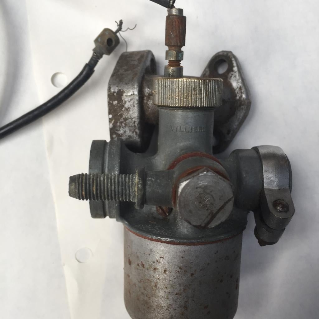 Villiers  carburator  en verschillende    andere, Motoren, Onderdelen | Oldtimers, Ophalen of Verzenden, Gebruikt