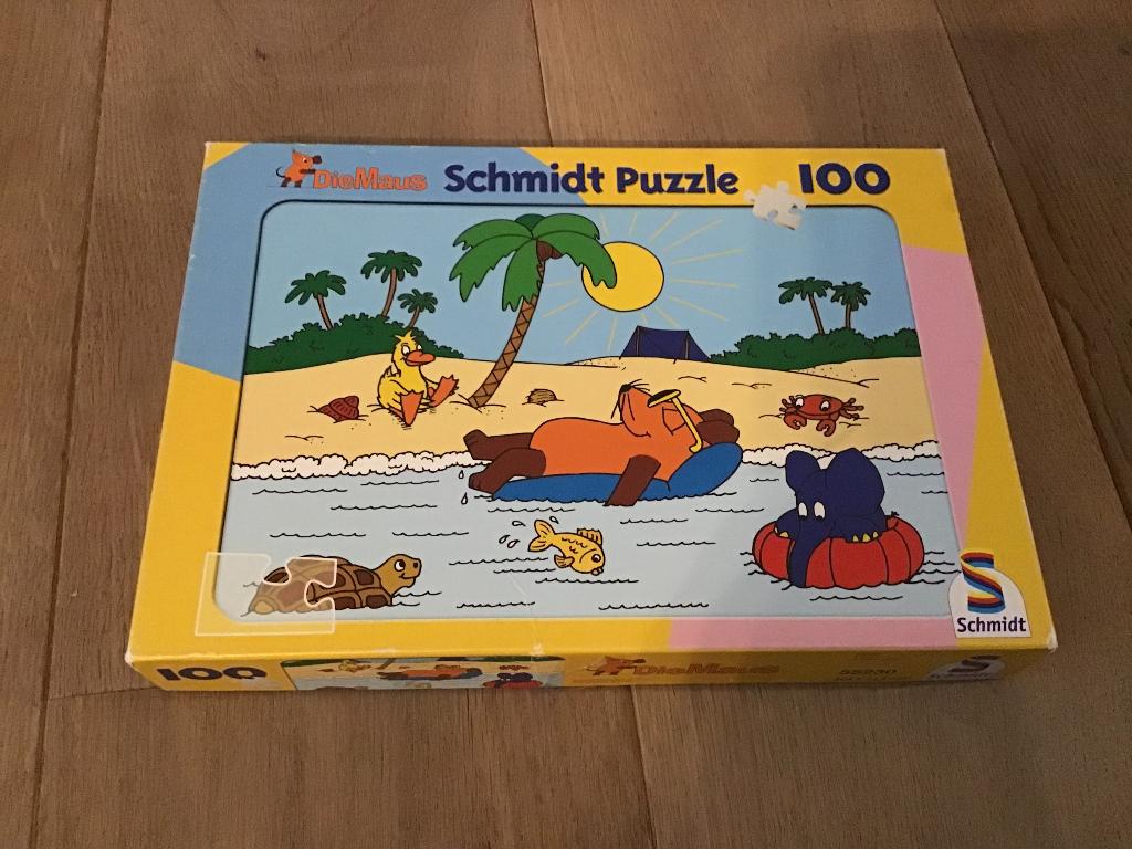 Puzzel - Schmidt - 100 stukken - Strand, Ophalen of Verzenden, Meer dan 50 stukjes, Gebruikt, 6 jaar of ouder