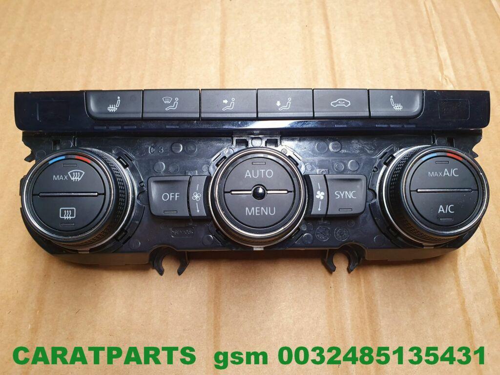 5g0907044bd golf 7 climapaneel Bedieningspaneel Climatronic, Gebruikt, Volkswagen, Volkswagen AG, Vw@volkswagen.de