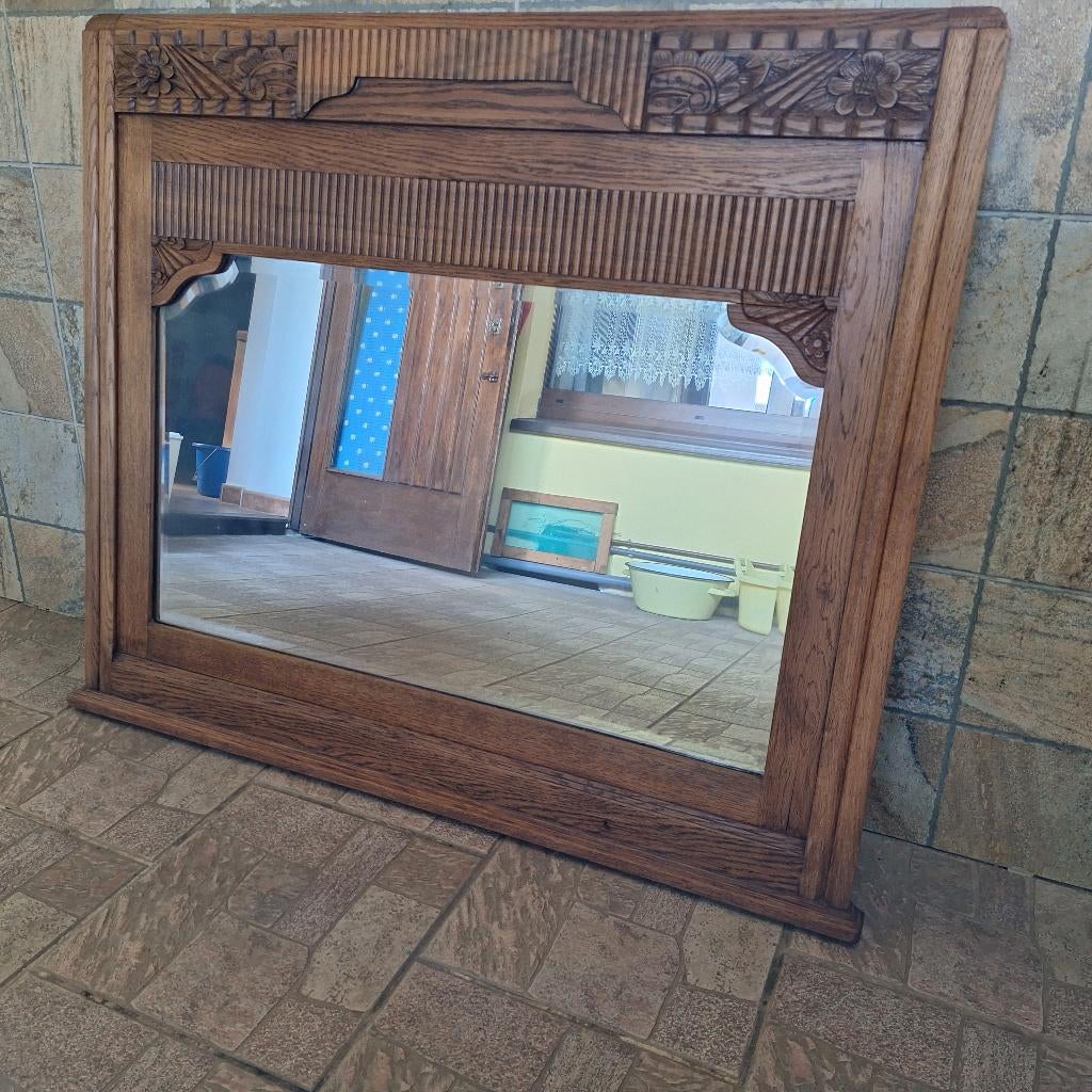 Miroir en chêne, Enlèvement, Rectangulaire, 50 à 100 cm, 100 à 150 cm