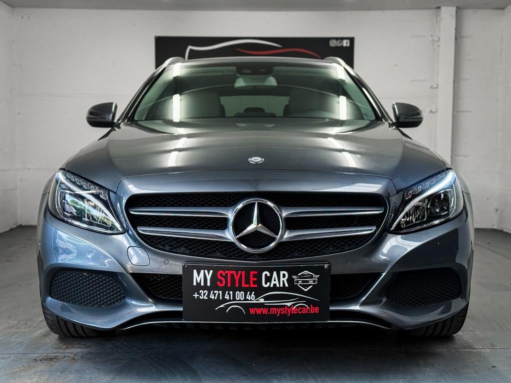Mercedes c180d stationwagon, automaat, 1 jaar garantie, Auto's, Mercedes-Benz, 4 cilinders, Leder en Stof, 5 deurs, 2125 kg