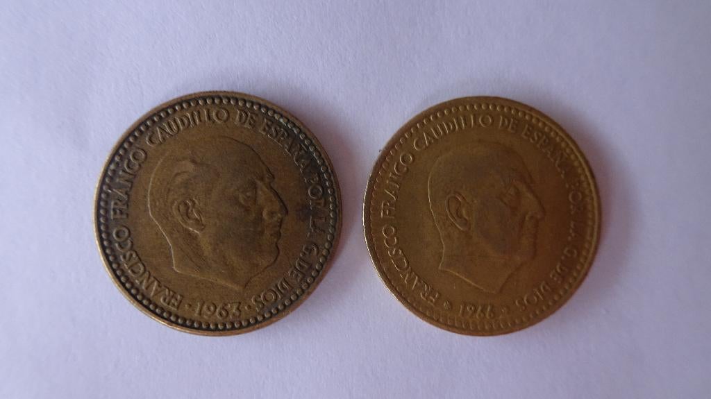 oude munten SPANJE, Postzegels en Munten, Ophalen of Verzenden