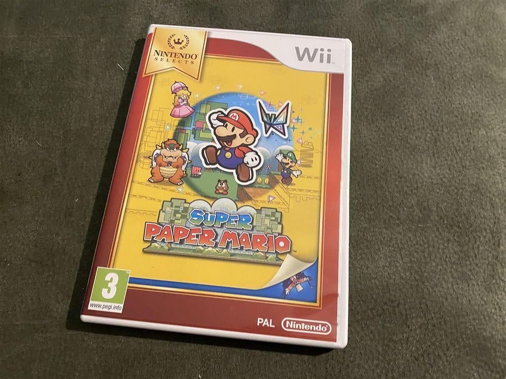 Nintendo selects super paper mario Pal [1046], Verzenden, Zo goed als nieuw