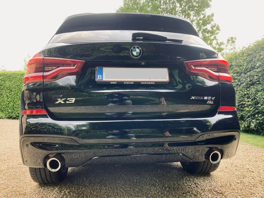 BMW X3 2.0dXdrive PACK M moi PREMIUMGARANTIE 2028, Auto's, BMW, Automaat, Euro 6, 4 cilinders, Zwart