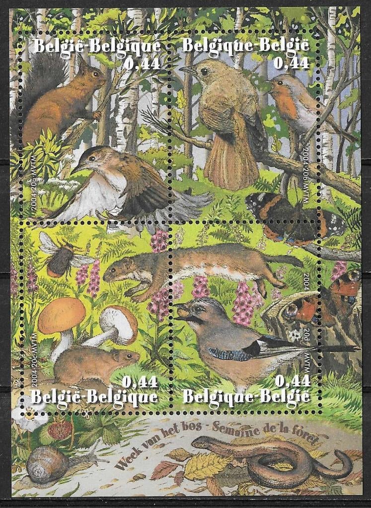 België OPC BL115 Natuur Week van het bos **, Ophalen of Verzenden, Postfris, Postfris