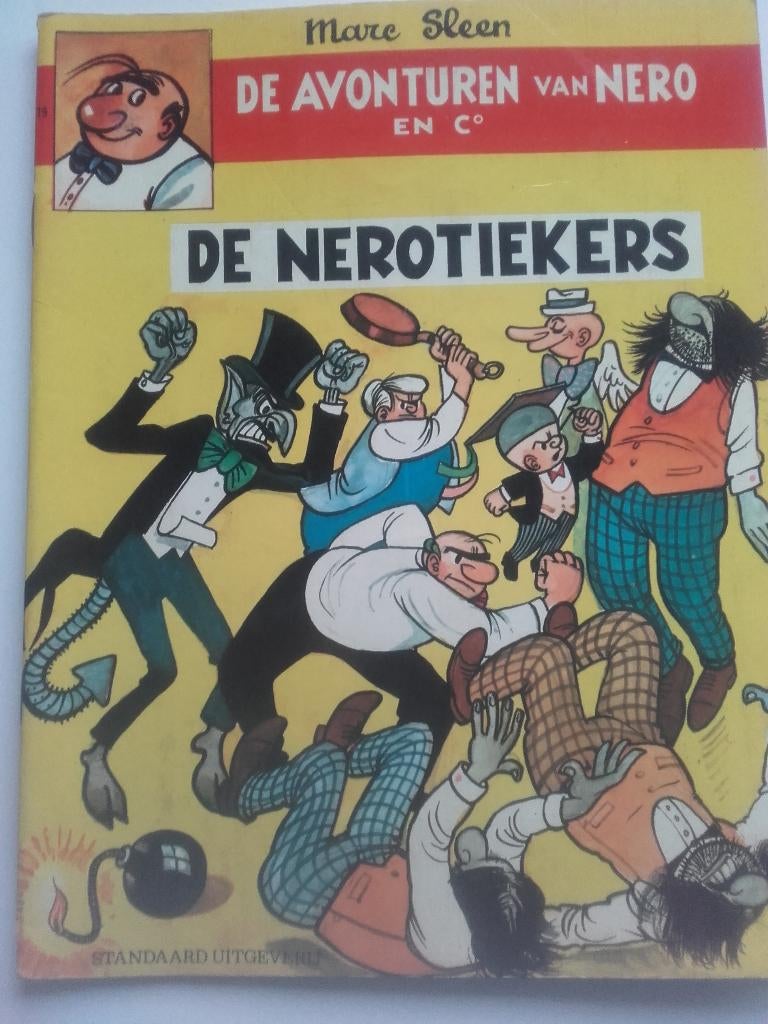 Strip - De avonturen van Nero nr. 19 - De nerotiekers, Boeken, Stripverhalen, Eén stripboek, Ophalen, Gelezen, Marc Sleen