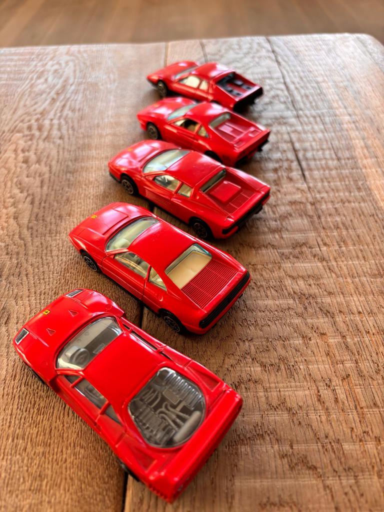 Burago Ferrari, Enlèvement, Neuf