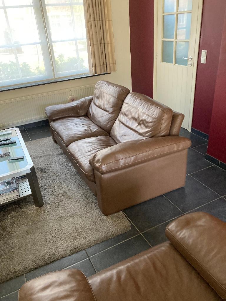 Lederen zetels, Ophalen, Gebruikt, Leer, Klassiek