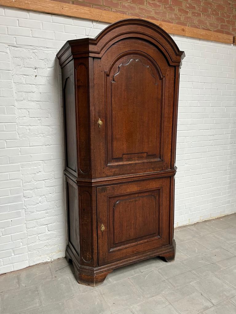 Antieke kast eik., Huis en Inrichting, Kasten | Boekenkasten, Ophalen, Gebruikt, Eikenhout, Met deur(en)