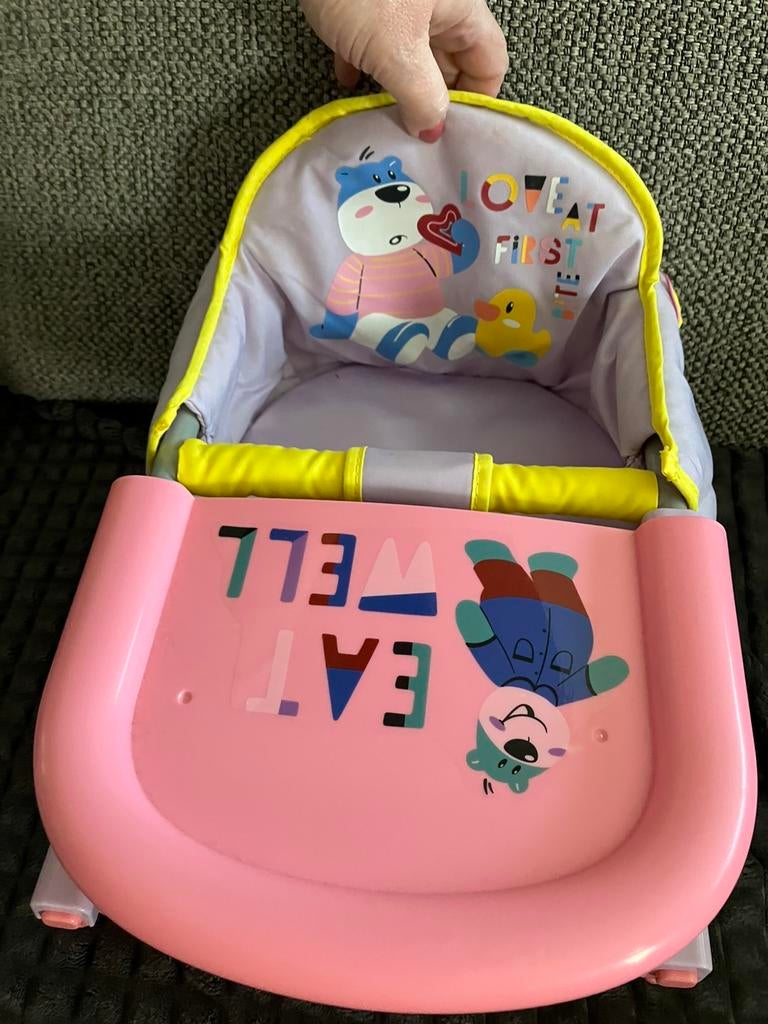 Eetstoel voor tafel baby born zapf creation voor pop 43 cm, Kinderen en Baby's, Speelgoed | Poppen, Ophalen of Verzenden, Zo goed als nieuw