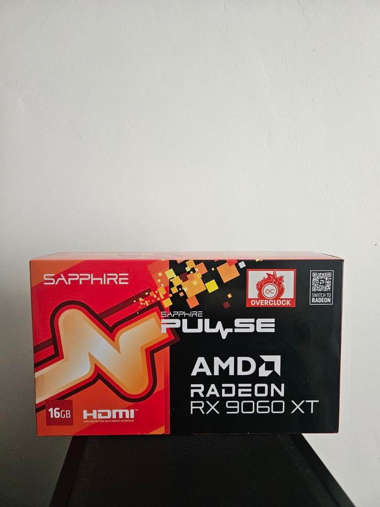 SAFFIER RX 9060XT 16 GB PULS! NIEUW!!, Computers en Software, Videokaarten, Ophalen, AMD