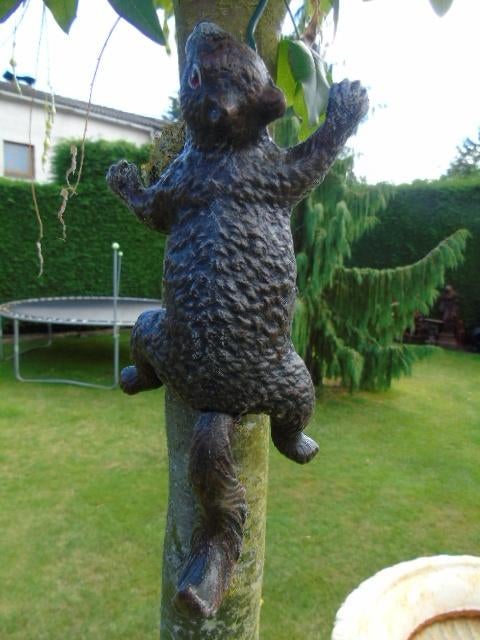 écureuil murale en fonte couleurs ., Jardin & Terrasse, Enlèvement ou Envoi, Neuf
