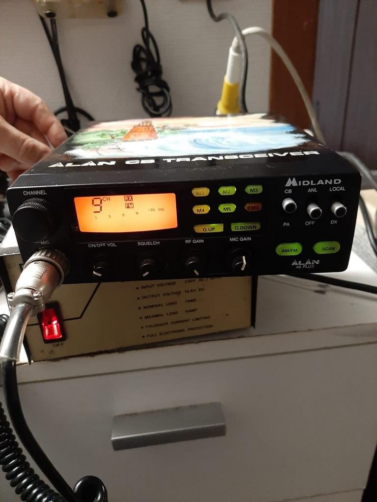 a vendre cb midland alan 48 plus, Enlèvement ou Envoi, Utilisé