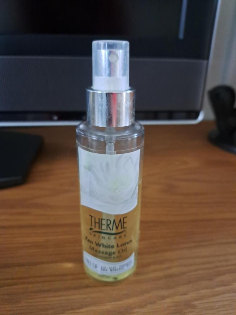 massage olie, Enlèvement, Utilisé