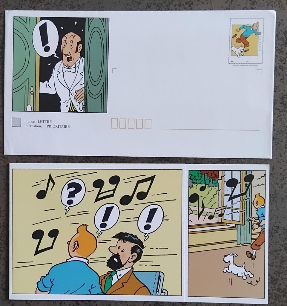 France  :  Prêt à poster neuf : Joyeux anniversaire Tintin, Enlèvement ou Envoi, Tintin