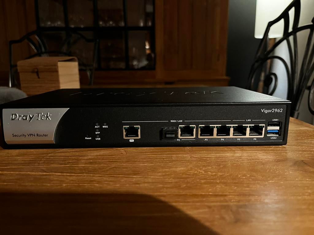 Draytek Vigor 2962 - Security Appliance, Envoi, Routeur