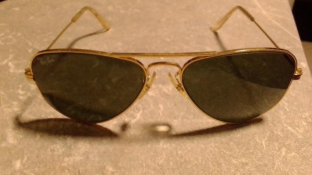 lunettes Ray Ban, Jaune, Comme neuf, Enlèvement, Ray-Ban