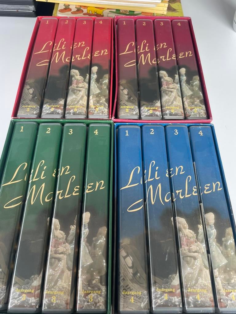 Lili en Marleen VHS boxen, Alle leeftijden, Ophalen, Zo goed als nieuw, Nederlandstalig