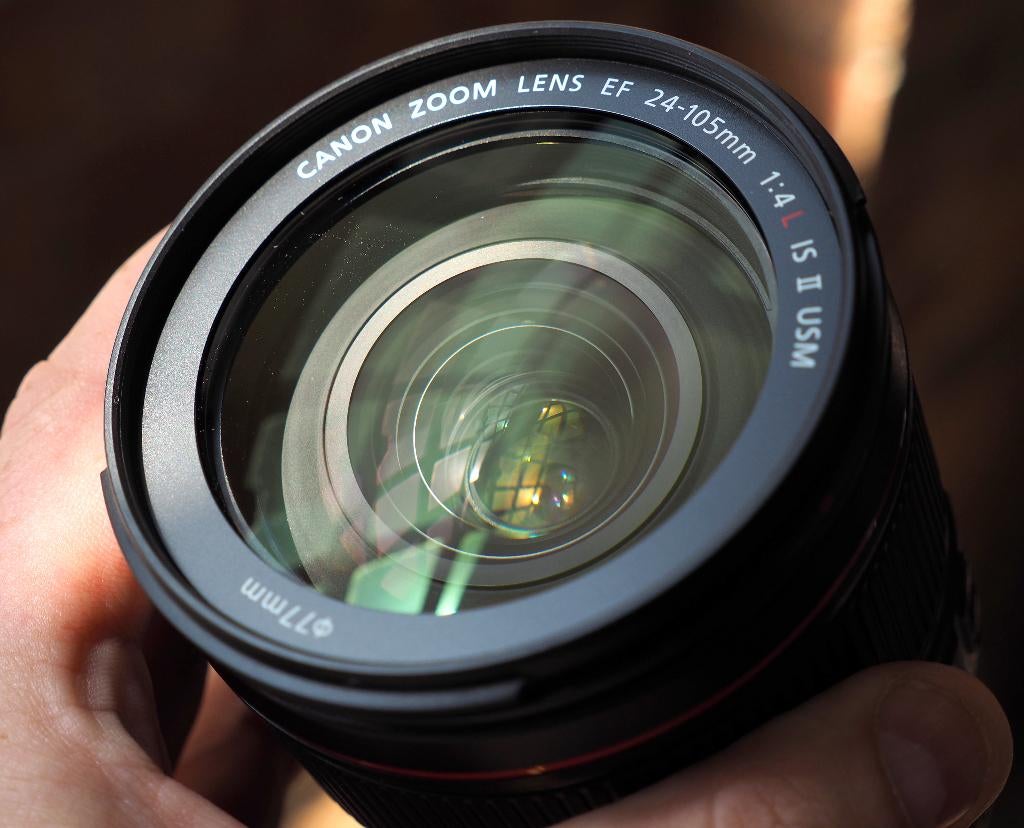 Canon EF24-105mm f/4L IS USM II, Ophalen of Verzenden, Zo goed als nieuw, Telelens