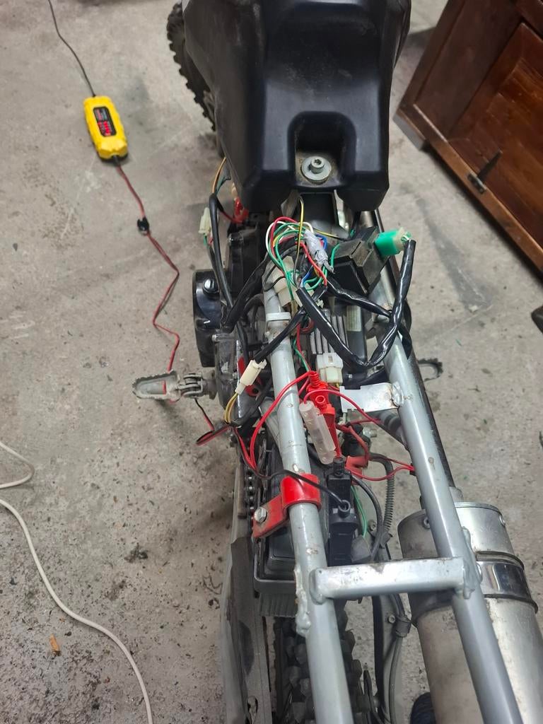 crossmotor 125cc, Fietsen en Brommers, Brommers | Tomos, Ophalen of Verzenden