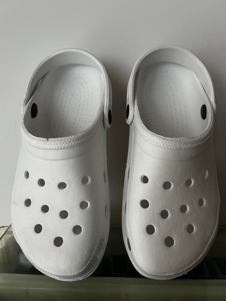 Chaussures style Crocs blanches taille 38, Vêtements | Femmes, Enlèvement, Neuf, Blanc