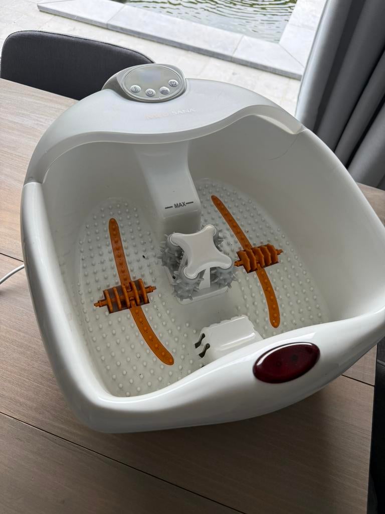 Voetenmassagebad, Sports & Fitness, Produits de massage, Comme neuf, Enlèvement ou Envoi