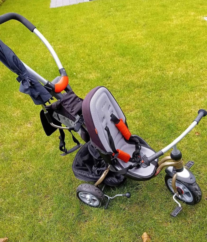 Puky driewieler, Fietsen en Brommers, Ophalen, Gebruikt, Puky, Duwstang