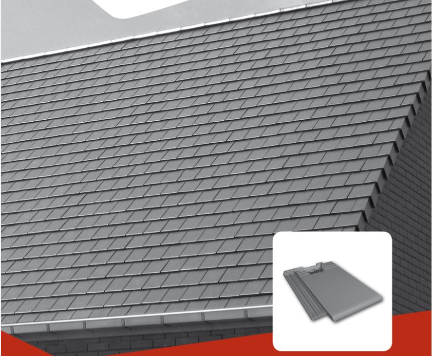 Vlakke dakpan gezocht, Doe-het-zelf en Bouw, Dakpannen en Dakbedekking, Ophalen, Steen of Klei, Zwart, Zo goed als nieuw