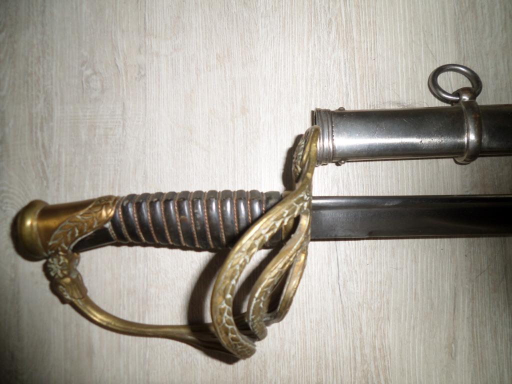 Belgische sabel nr. 1, Ophalen, Landmacht, Zwaard of Sabel