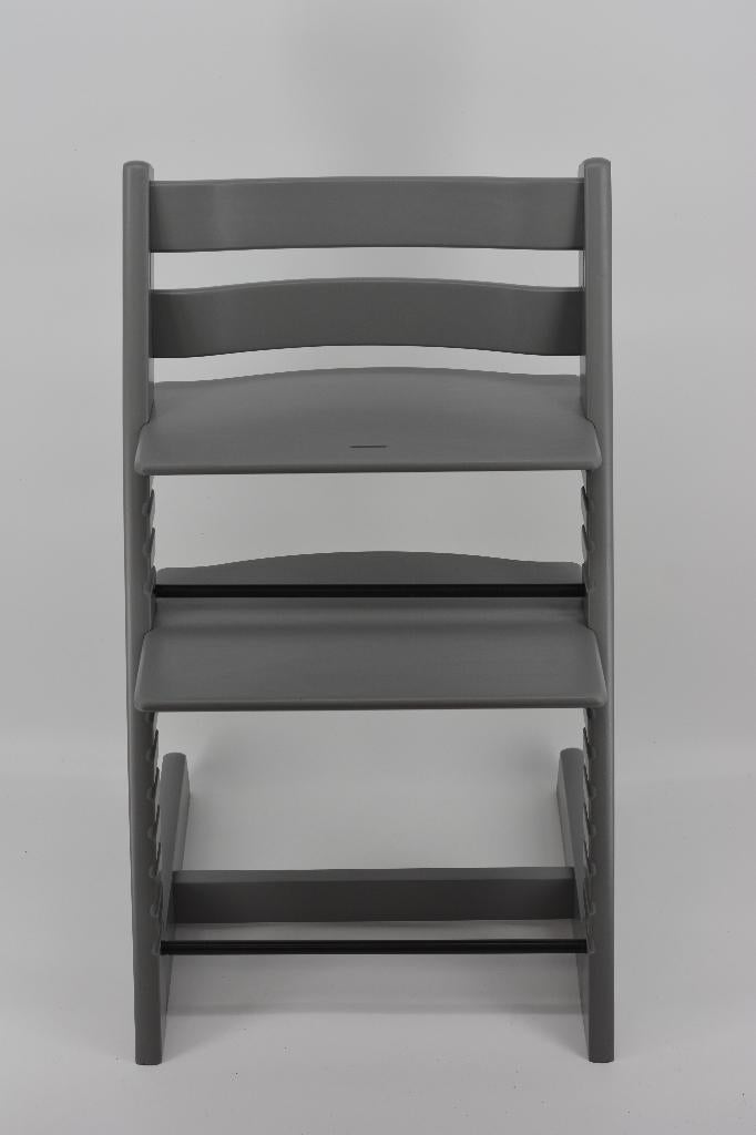 Stokke Tripp Trapp Flexa Storm Grey — Modèle reconditionné, Enlèvement ou Envoi, Comme neuf, Chaise évolutive, Ceinture(s)