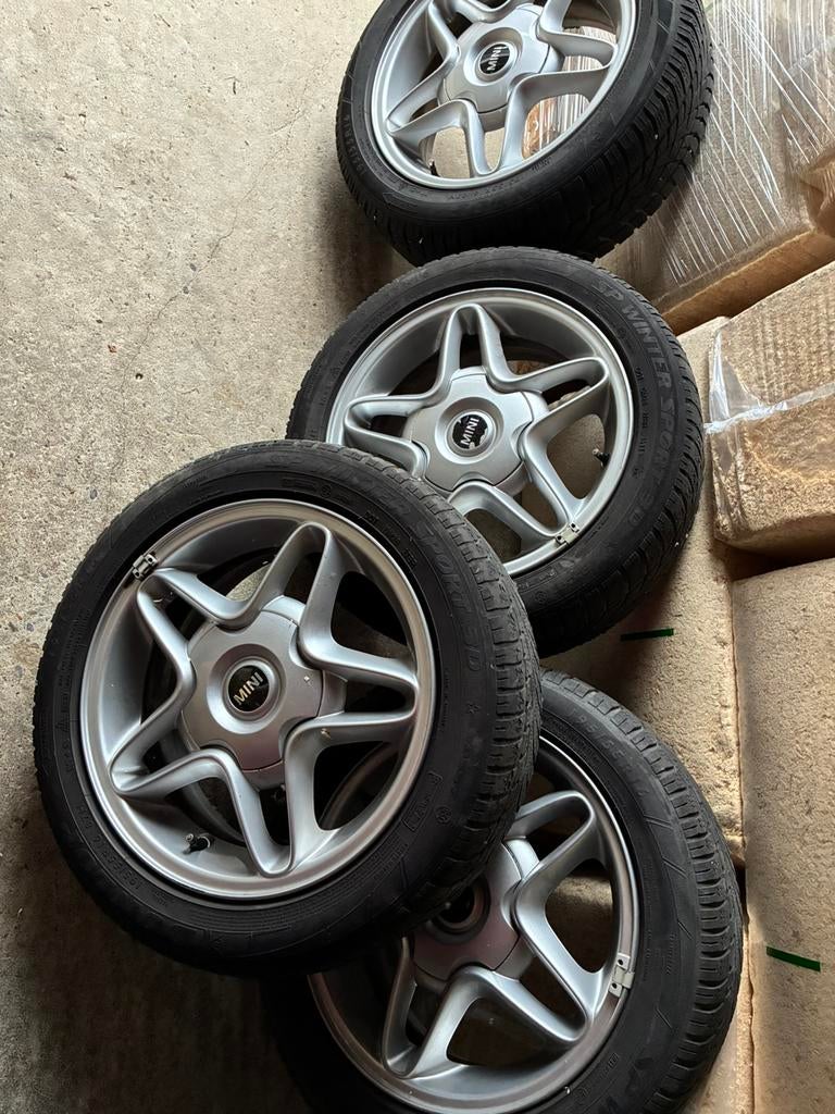 jantes mini Cooper, originales, Autos : Pièces & Accessoires, Enlèvement, Pneus et Jantes