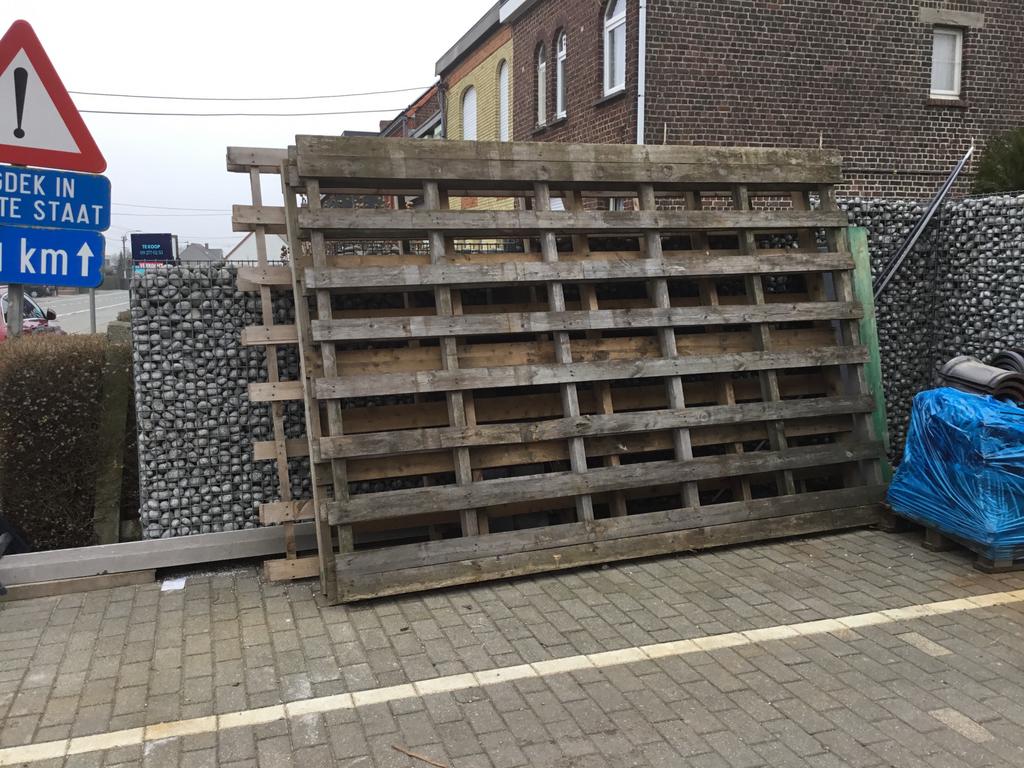 Grote paletten, Doe-het-zelf en Bouw, Hout en Planken, Ophalen