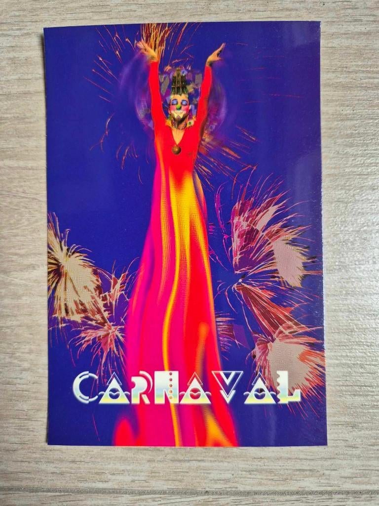 Postkaart Aalst carnaval 1997, Ophalen of Verzenden
