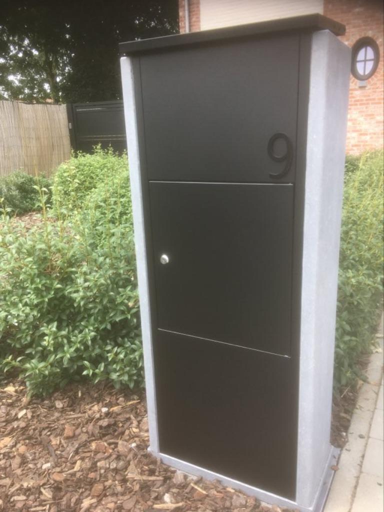 MATzwarte brievenbussen gecombineerd met arduin, Ophalen of Verzenden, Nieuw