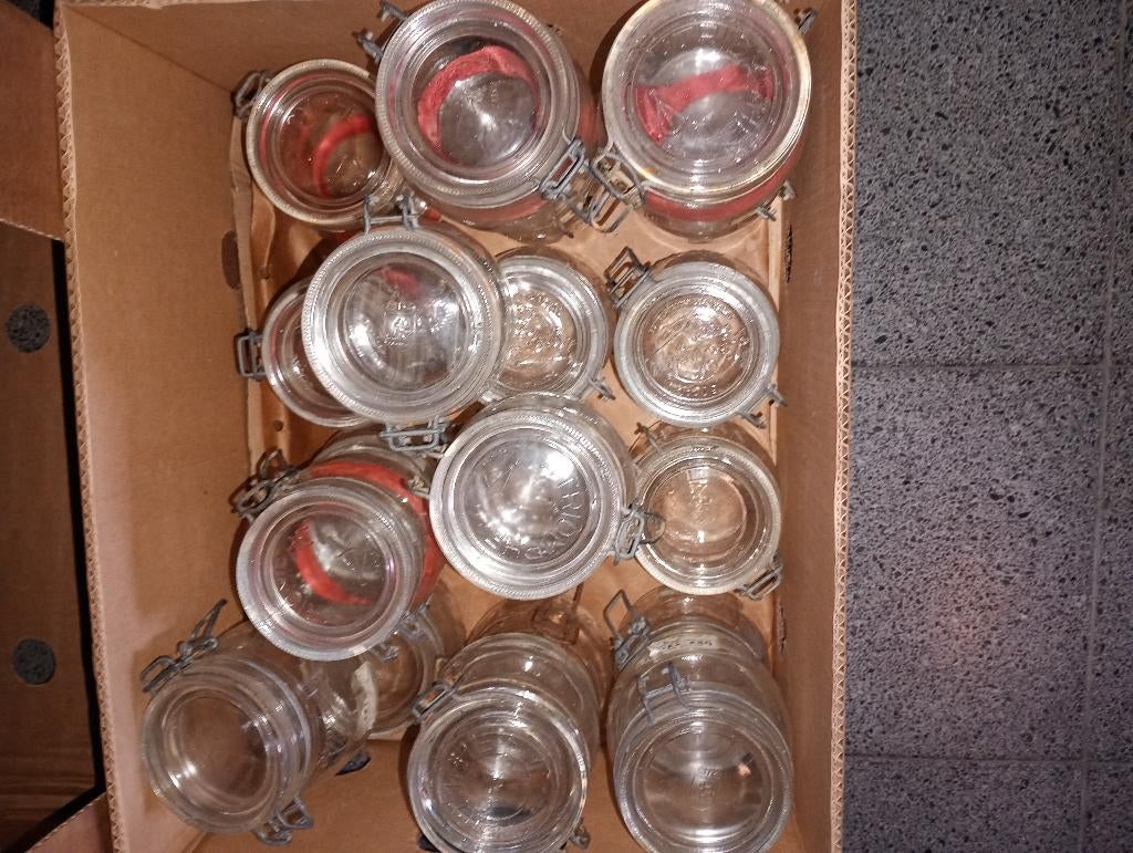 Stereliseerbokalen, Ophalen, Gebruikt