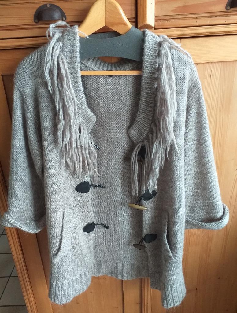 trui - vest Caroline Biss, Kleding | Dames, Ophalen of Verzenden, Nieuw, Maat 36 (S), Beige