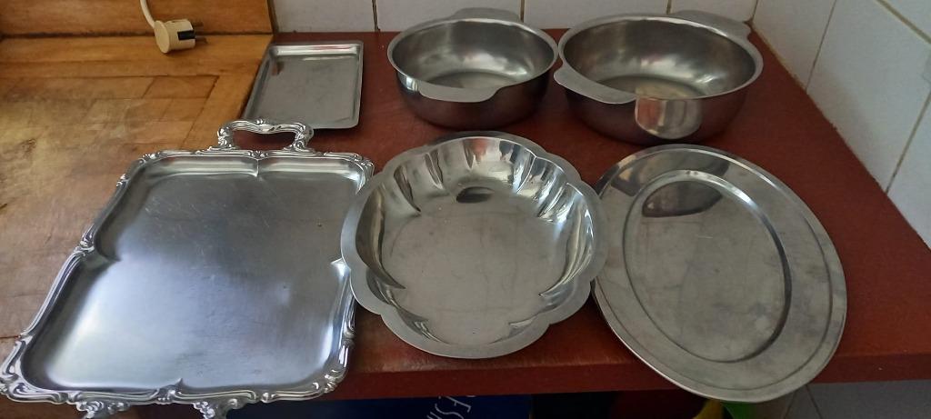 Serveerschalen inox, Enlèvement ou Envoi