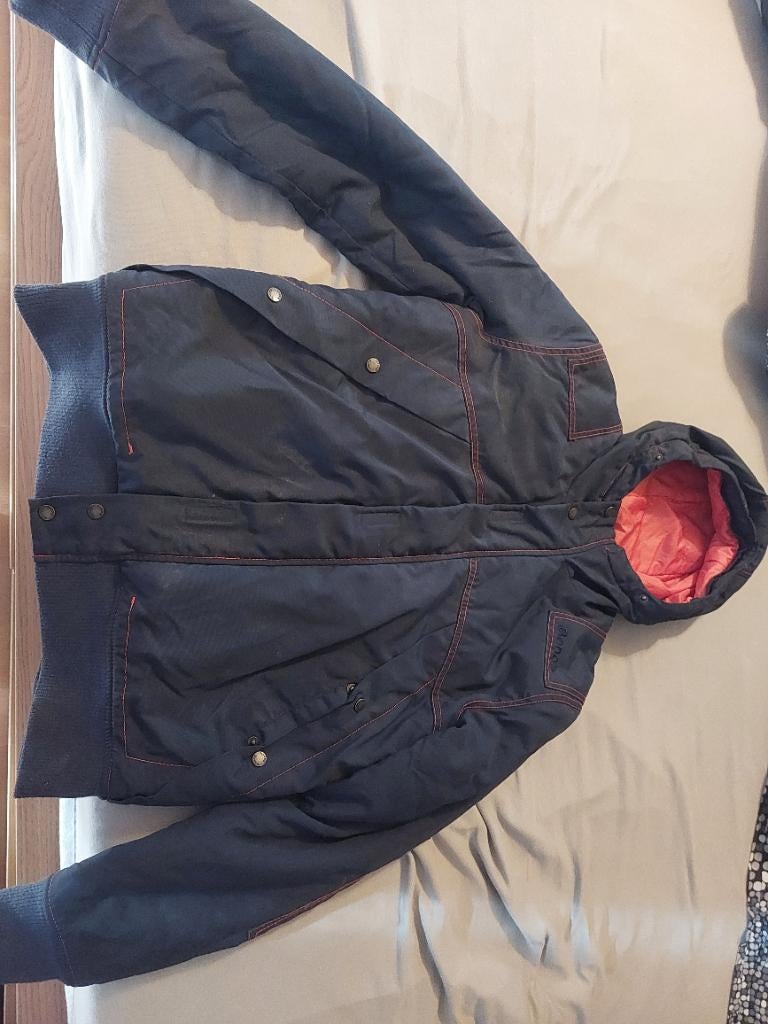 Winterjas bench, Blauw, Ophalen of Verzenden, Zo goed als nieuw, Bench