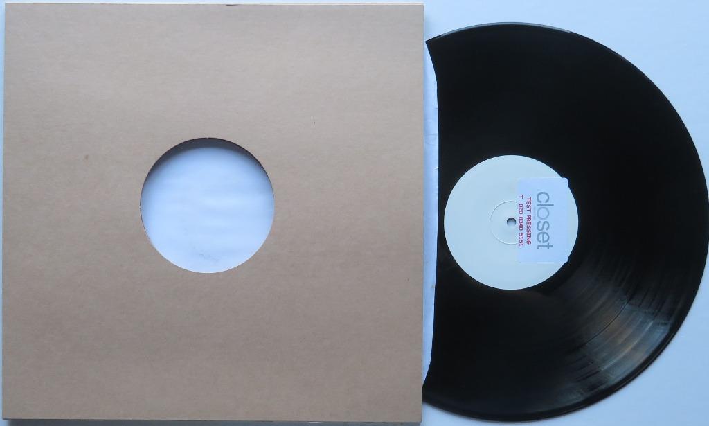 Drugface - C**tmaster. Maxi Test pressing., Ophalen of Verzenden, Gebruikt, 12 inch, Techno of Trance