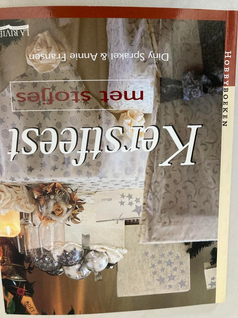 Kerstfeest met stofjes, D. Sprakel; A. Fransen, Ophalen of Verzenden, Zo goed als nieuw