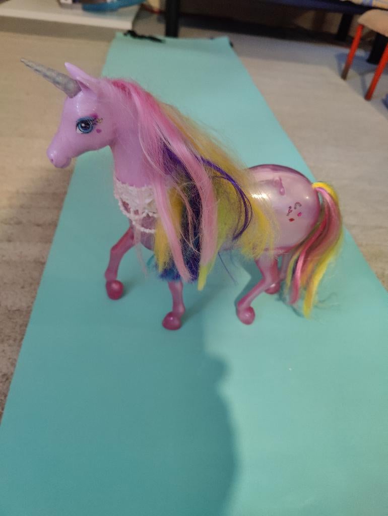 BARBY PAARD  EENHOORN, Kinderen en Baby's, Ophalen of Verzenden