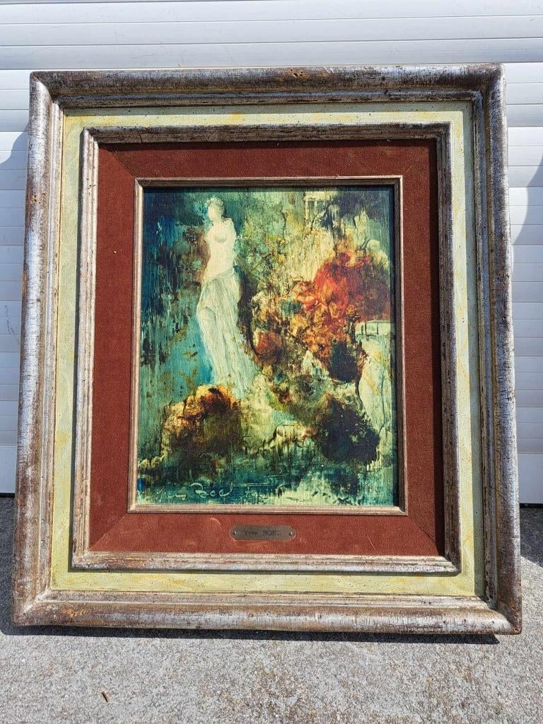 Huile sur panneau Milo signe Yves boel, Antiek en Kunst, Ophalen of Verzenden