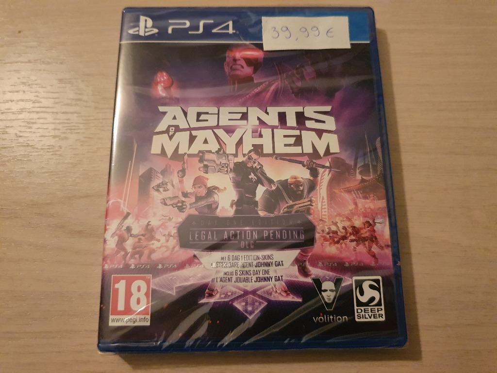 Nouveau jeux ps4 agents mayhem sous blister, Consoles de jeu & Jeux vidéo, Neuf, Enlèvement ou Envoi, Aventure et Action, Un ordinateur