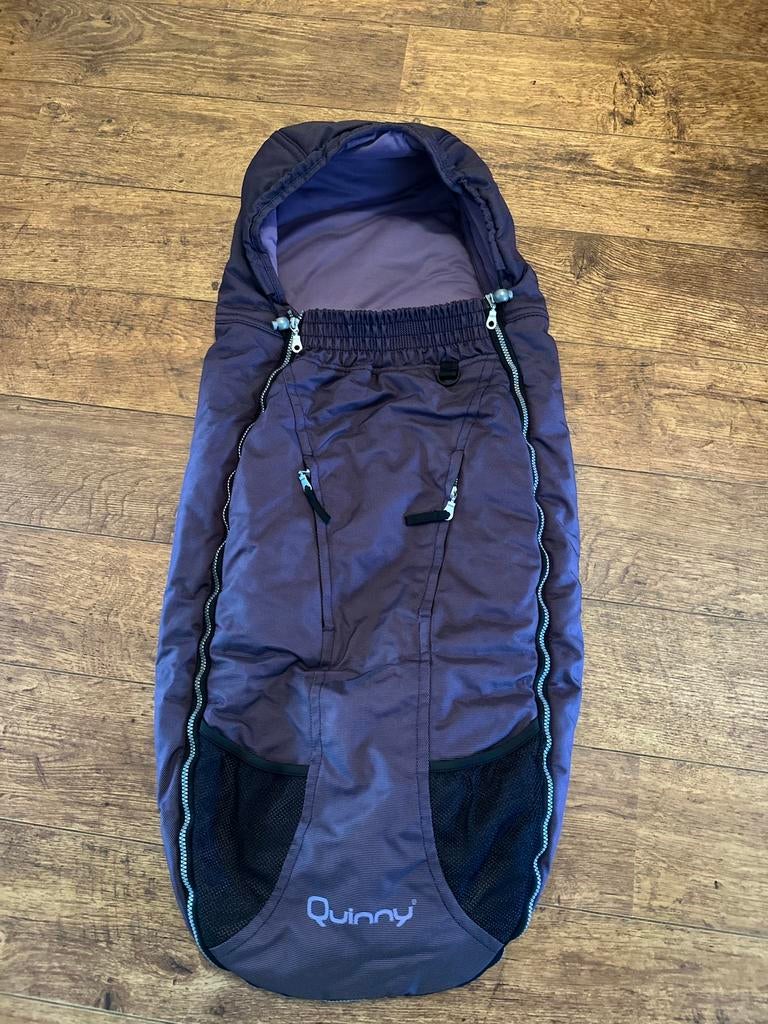Quinny universele voetenzak paars, Enlèvement ou Envoi, Comme neuf, Quinny, Couverture pieds