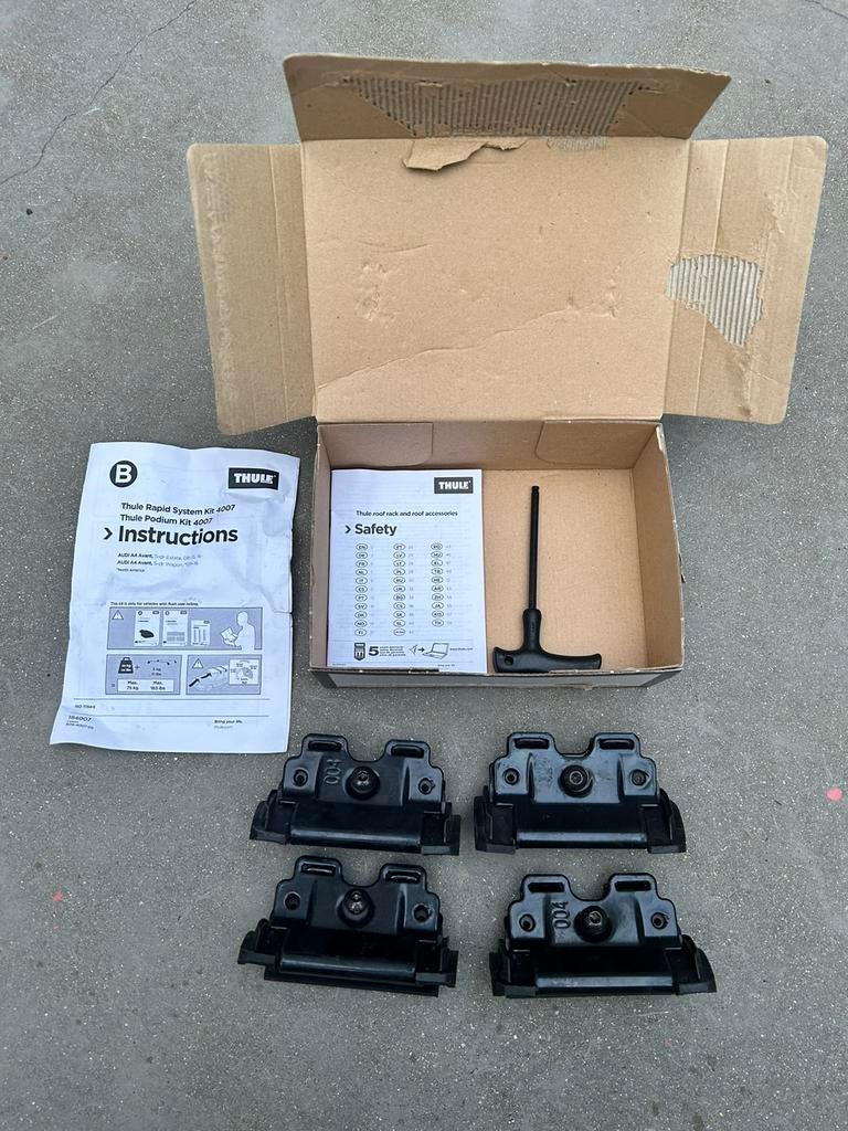 Thule Rapid System kit 4007, Auto diversen, Dakdragers, Ophalen, Zo goed als nieuw