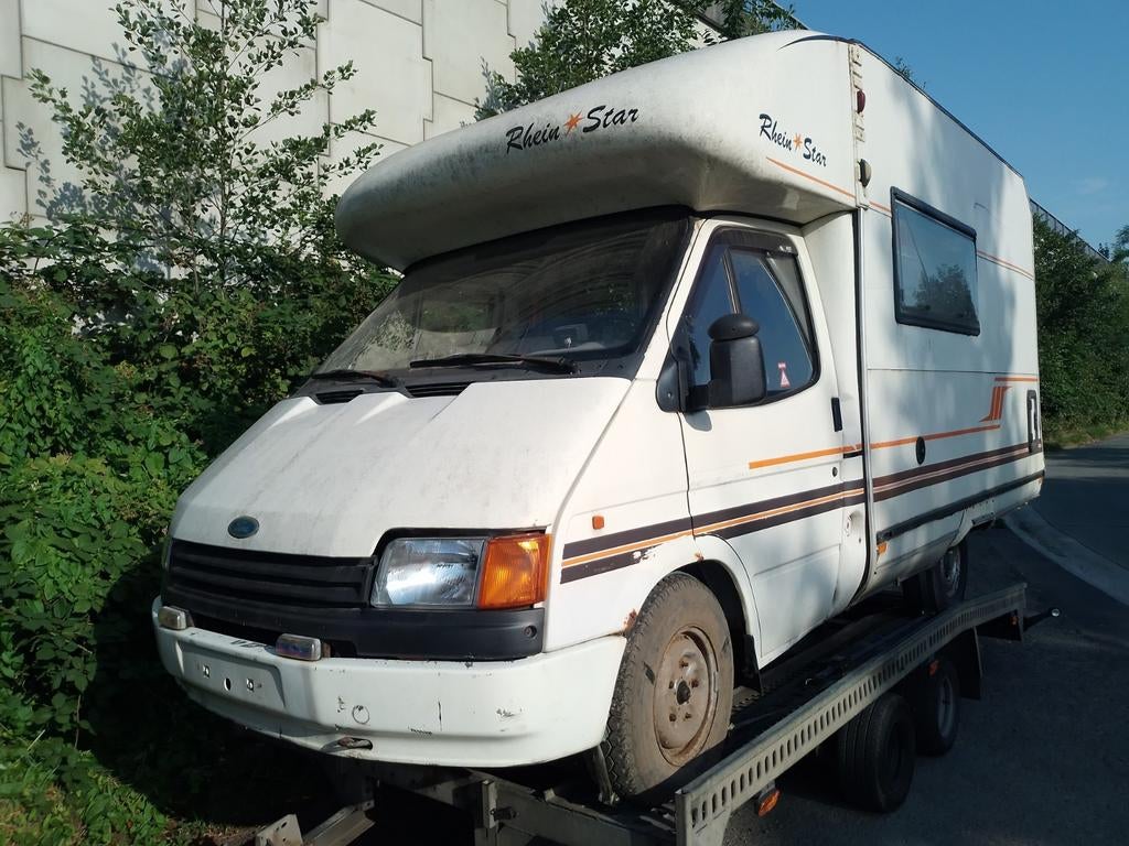 Mobilhome Ford Transit 2.5DI Rhein Star en pièces détachées, Autos : Pièces & Accessoires, Carrosserie & Tôlerie, Capot moteur