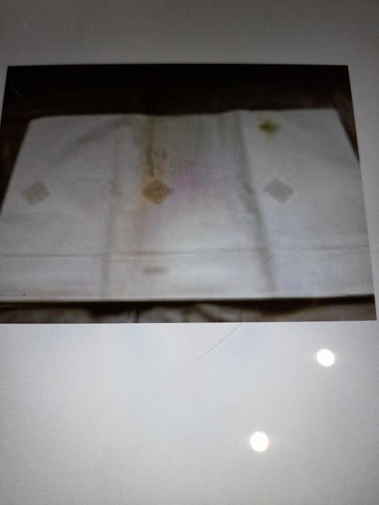 Neuf- Anciens draps de lit "Drap de la Lys"avec broderie, Antiquités & Art, Enlèvement ou Envoi