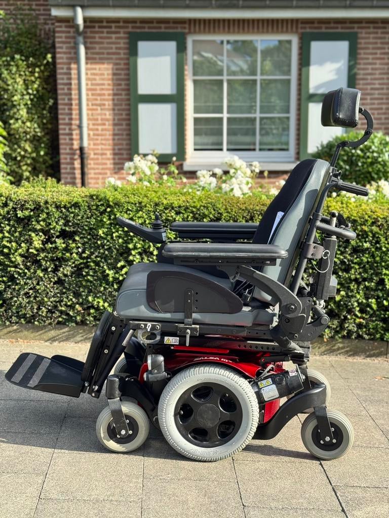 Elektrische rolstoel - Sunrise Medical Quickie Salsa M nieuw, Diversen, Ophalen of Verzenden, Inklapbaar, Zo goed als nieuw, Elektrische rolstoel