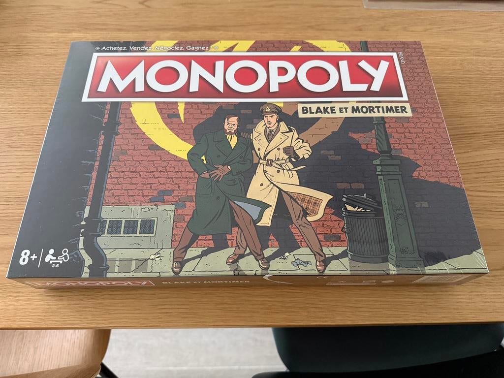 Monopoly Blake et Mortimer SEALED, Vijf spelers of meer, Ophalen of Verzenden, Nieuw, HASBRO